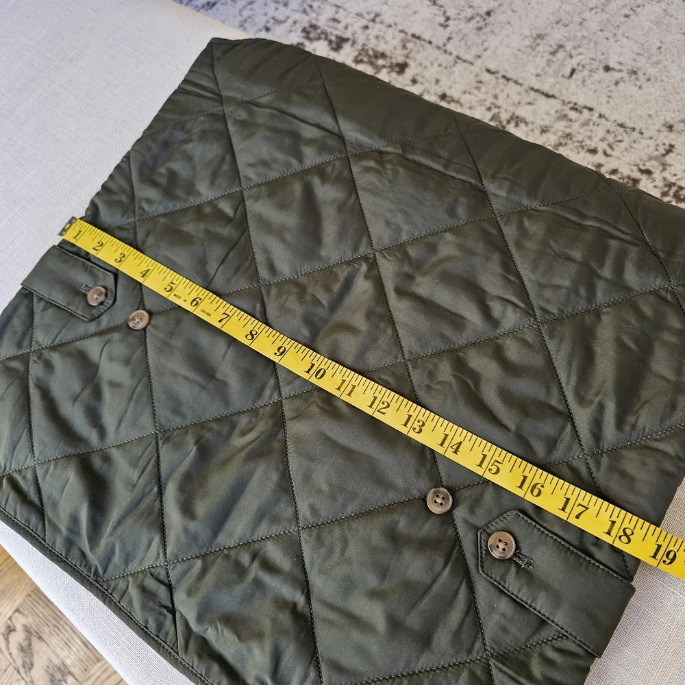 New! J.Crew sz XS Walker Green Casual Quilted Jacket Vest Mens K3295 NWT